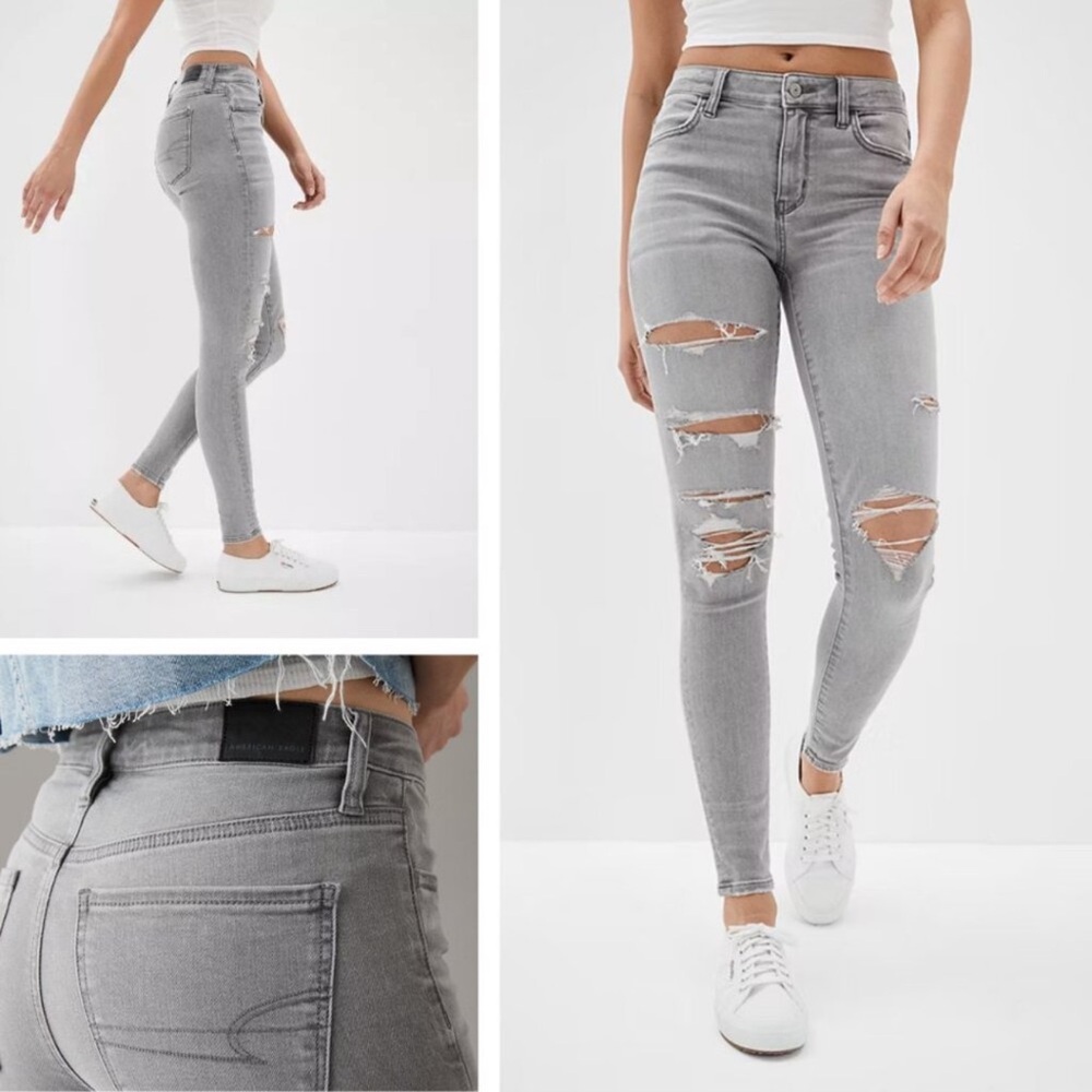 american eagle high rise jegging